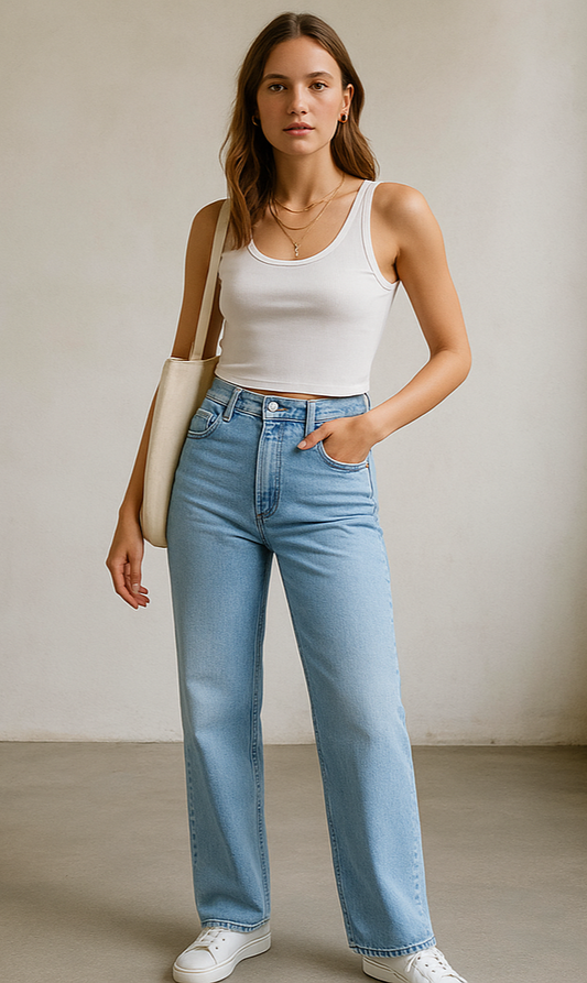 Comfea® Denim Comfy Jeans