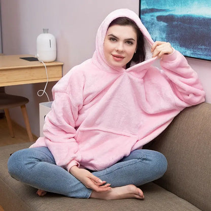 Oversized Fleece Hoodie