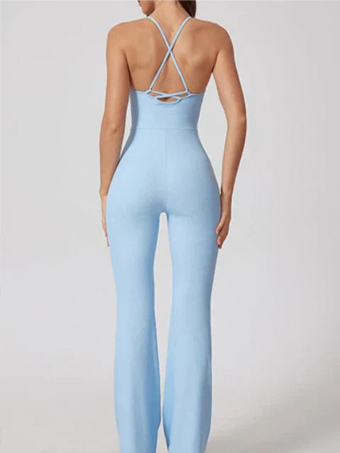 Strappy Halter Jumpsuit